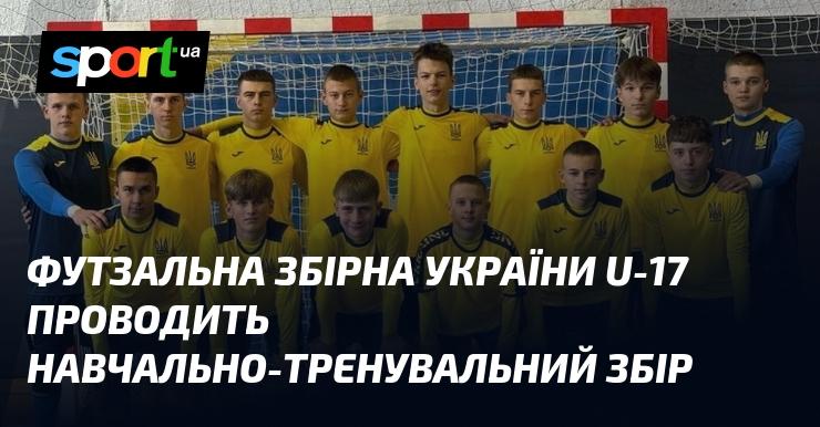 Футзальна команда України U-17 здійснює підготовчий тренувальний збір.