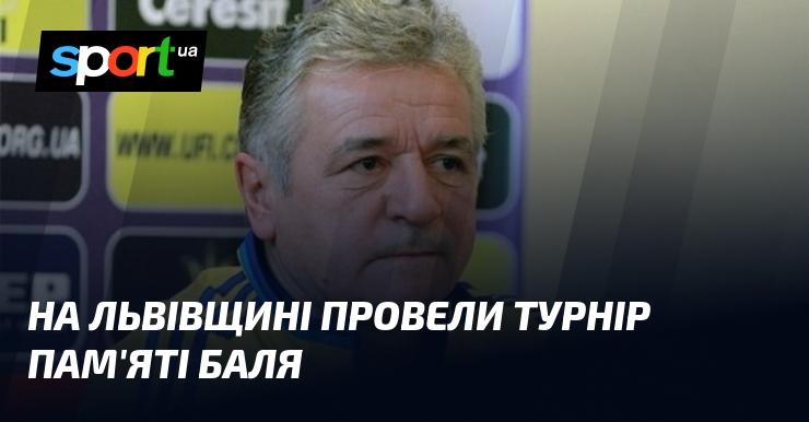 У Львівській області відбувся турнір, присвячений пам'яті Баля.